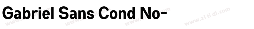 Gabriel Sans Cond No字体转换 Gabriel Sans Cond No字体转换